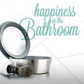 Happiness in the bathroom
