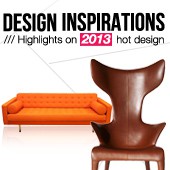 Design inspirations : Highlights on 2013's hot design