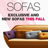 Our exlusive and new sofas + special offer on Fritz Hansen