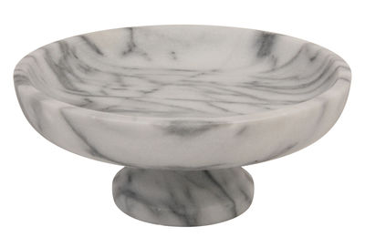 & klevering Marble Fruit bowl - Masterpiece. White,Grey