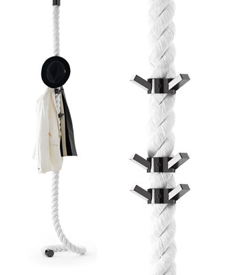 Opinion Ciatti La Cima Coat stand - / Wall fixing - 6 hooks. White,Black