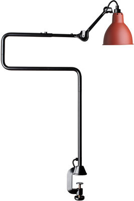DCW éditions - Lampes Gras N°211-311 Table lamp - With vice base. Red,Black