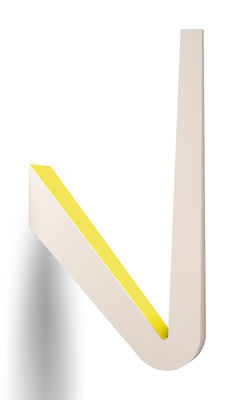 Rotaliana Tick W0 Wall light - Ceiling lamp. Yellow,Satin white