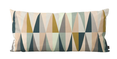 Ferm Living Spear Cushion - Multicoloured - Large 80 x 40 cm. Multicoulered