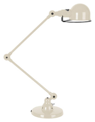 Jieldé Signal Table lamp - 2 arms - H max 60 cm. Glossy ivory