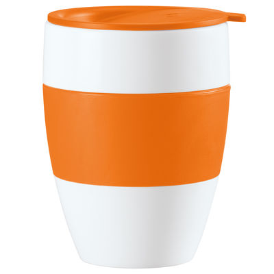 Koziol Aroma to go Cup - Insulated with lid. Orange