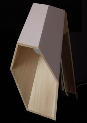 Seletti Woodspot LED Table lamp - H 44 cm. White