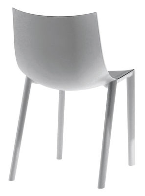 Driade Bo Stackable chair - Plastic. Grey