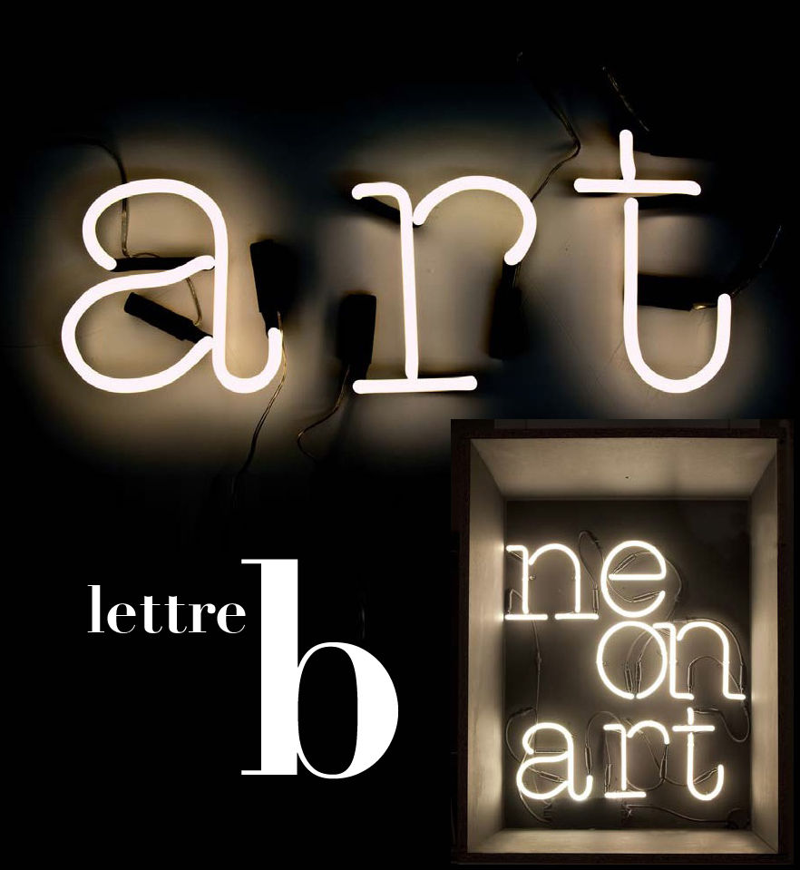 Applique Neon Art / Lettre B Lettre B / Blanc - Seletti