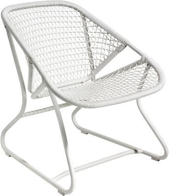 Fermob Sixties Low armchair. White