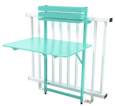 Fermob Balcon Bistro Foldable table - 77 x 64 cm. Lagoon blue