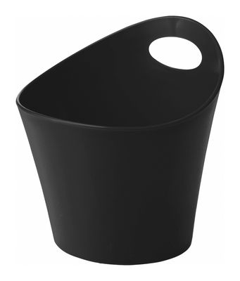Koziol Pottichelli XS Pot - Ø 15 x H 9 cm. Black