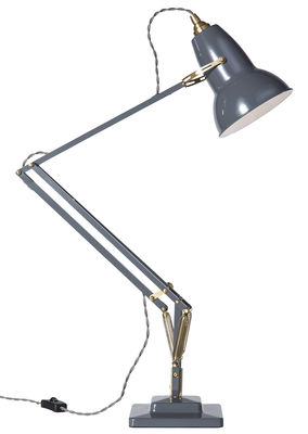 Anglepoise Original 1227 Table lamp - Brass. Brass,Grey elephant