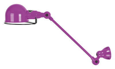 Jieldé Signal Wall light - 1 arm - L 30 cm. Glossy purple