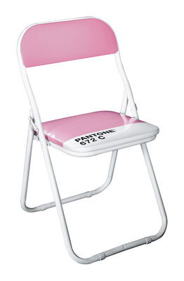 Seletti Pantone Children's chair - Folding chair for kid. Pastel lavender 672C