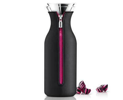 Eva Solo Stoppe-goutte Carafe - Drip-free with bicoloured insulating cover - 1 L. Pink,Black