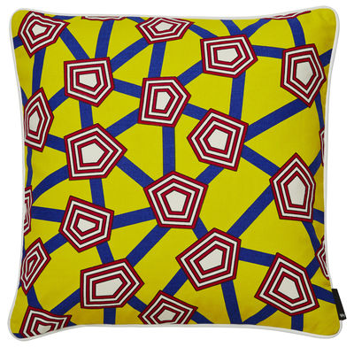 Wrong for Hay Penta WH Cushion by Hay Blue,Yellow,Red,Grey