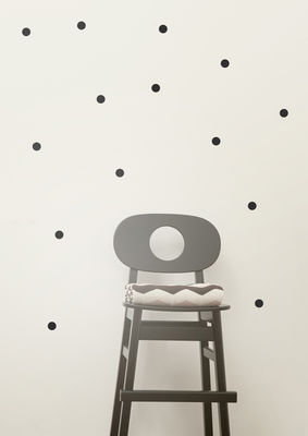 Ferm Living Mini Dots Sticker - / Set of 54 dots. Black