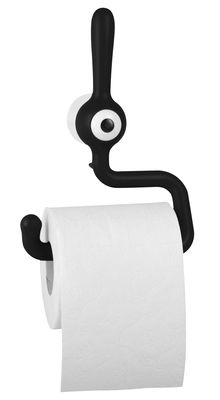 Koziol Toq Toilet paper dispenser. Black