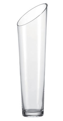 Leonardo Dynamic Vase - H 50 cm. Transparent