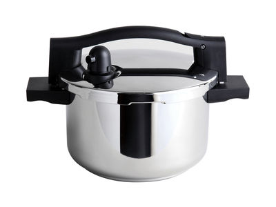 Serafino Zani Subito Pressure cooker - 5 L. Glossy metal