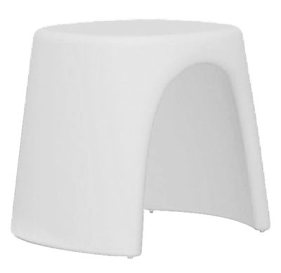 Slide Amélie Stackable stool. White