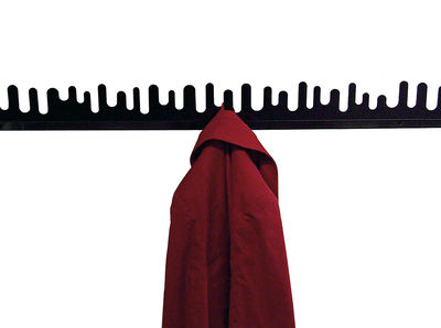 Design House Stockholm Wave Coat stand - L 45 cm - Set of 2. Black
