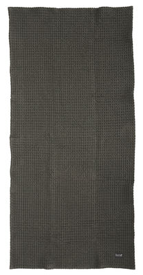 Ferm Living Bath towel - 140 x 70 cm. Dark grey