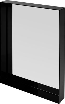 Kartell Only me Mirror. Glossy opaque black