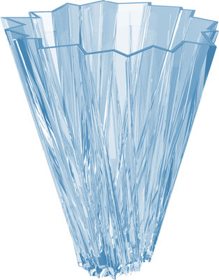 Kartell Shanghai Vase. Blue