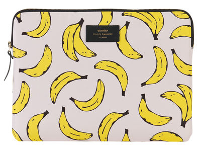Woouf! Banana Cover - For iPad Air. Yellow,Pale pink