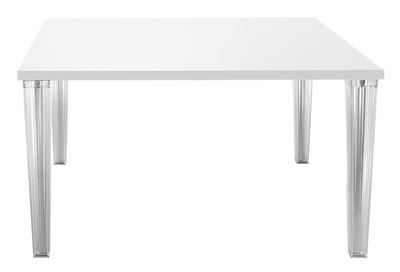 Kartell Top Top Table - 130 cm - lacquered table top. lacquered silver