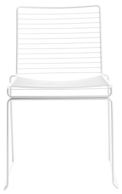Hay Hee Stackable chair. White