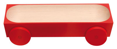 Y'a pas le feu au lac Kart - K03 Dish - on wheels - 38,5 x 13 cm. Red