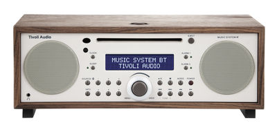 Tivoli Audio Music System BT Clock radio - CD player - Bluetooth. Beige,Walnut