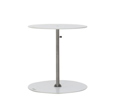 Extremis High table - H 75 cm / base for Inumbrina umbrallas. White