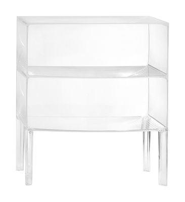 Kartell Ghost Buster Chest of drawers. Crystal