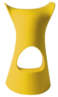 Slide Koncord Bar stool - H 73 cm - Plastic. Yellow