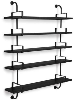 Gubi - Mathieu Matégot Demon Shelf - / 5 shelves - H 150 cm - Reissue 1954. Black