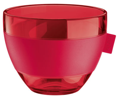 Koziol Aroma M Cup. Transparent red,Raspberry red