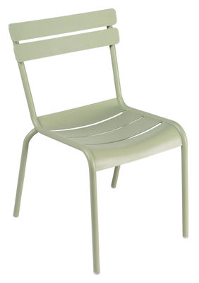 Fermob Luxembourg Stackable chair. Lime