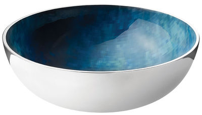 Stelton Stockholm Horizon Salade bowl - Ø 30 x H 10 cm. Blue,Metal