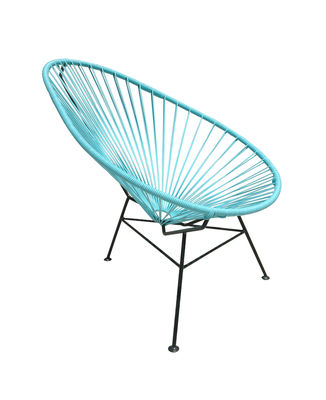 OK Design pour Sentou Edition Mini Acapulco Children armchair. Turquoise