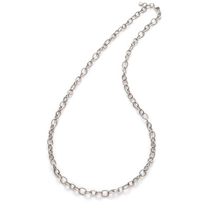 Leonardo Bijoux Twirl Necklace. Steel