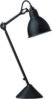 DCW éditions - Lampes Gras N°205 Table lamp. Mat black