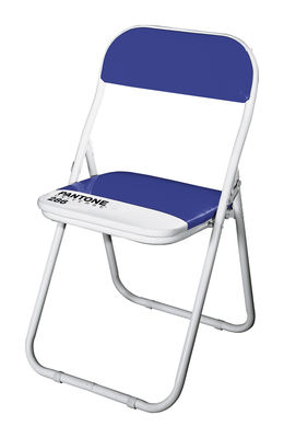 Seletti Pantone Children's chair - Folding chair for kid. Bleu 286