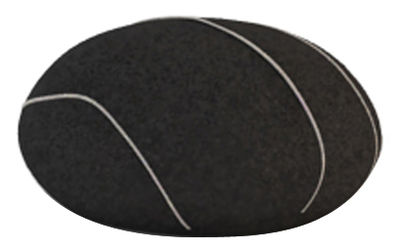 Smarin Hervé - Livingstones Cushion - Woollen version - Indoor use. Black