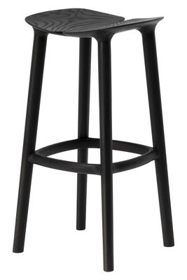 Mattiazzi Osso Bar stool - H 75 cm - Wood. Black