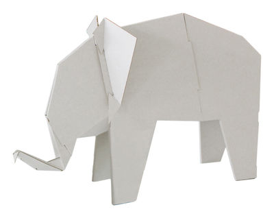 Magis Collection Me Too My Zoo Eléphant Figurine - Elephant - Large. White
