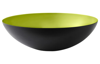 Normann Copenhagen Krenit Salade bowl - Bowl Ø 38 cm. Black,Lime
